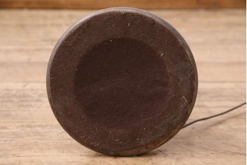 海外　ビンテージ照明　赤・シェード　ブロンズ像　華やかな空間を演出してくれるスタンドライト(照明、フロアスタンド)(R-047687)