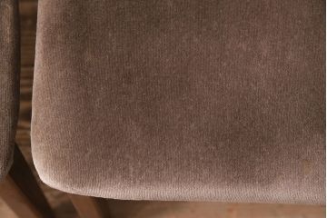 北欧ヴィンテージ　G-PLAN(ジープラン)　チーク材　お部屋に取り入れやすいデザインが魅力のチェア4脚セット(ダイニングチェア、椅子、ビンテージ)(R-047703)