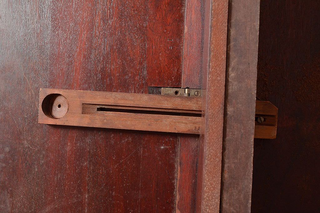 イギリスアンティーク クラシカルな佇まいが魅力的なマホガニー材製のバタフライセンターテーブル(エクステンション、ローテーブル)(R-047709)