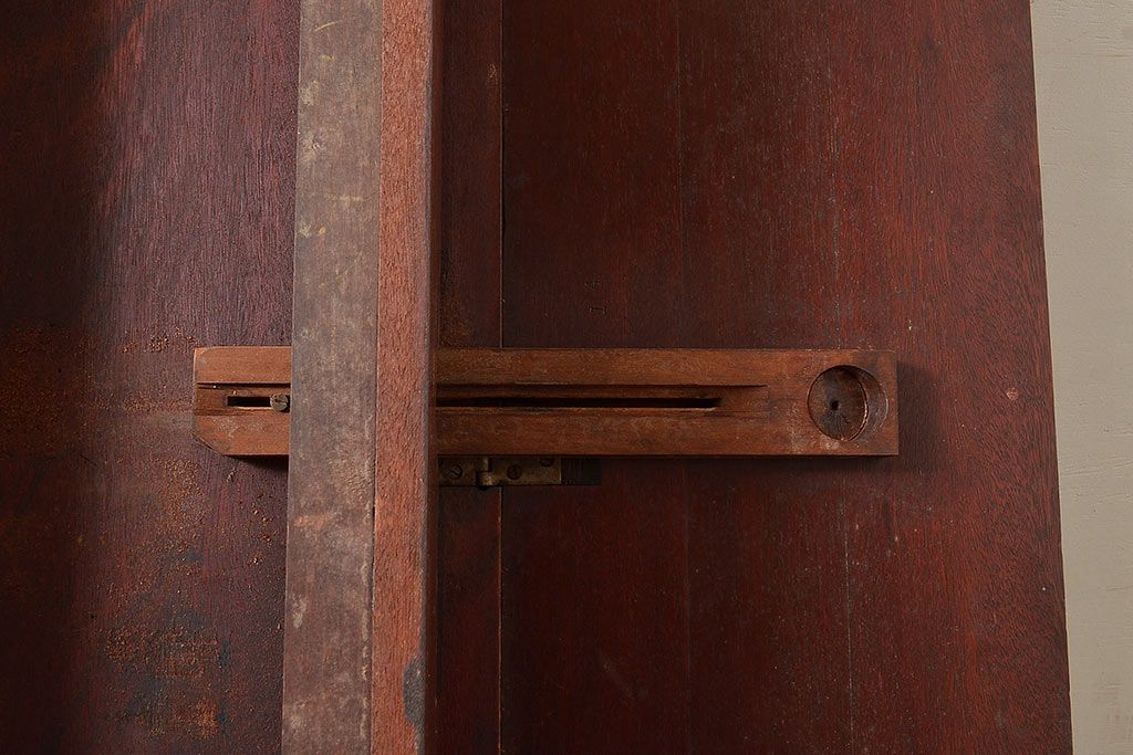 イギリスアンティーク クラシカルな佇まいが魅力的なマホガニー材製のバタフライセンターテーブル(エクステンション、ローテーブル)(R-047709)