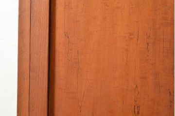 和製アンティーク　レトロな佇まいが魅力的な引き出し付きブックケース(本箱、本棚、戸棚)(R-047711)