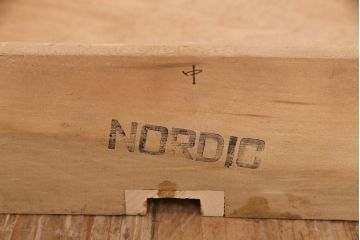 ヴィンテージ家具　アメリカ　ミッドセンチュリースタイルにぴったり!スタイリッシュなデザインのチーク材製リビングボード(テレビボード、テレビ台、ビンテージ)(R-047712)