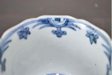 江戸期　古伊万里　富長貴春　色絵　湯呑・小皿セット(蕎麦猪口、和食器)(R-047727)