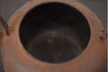 南部照光堂　富岡製糸所　照憲皇太后　御歌　記念鉄瓶(茶道具)(R-047729)
