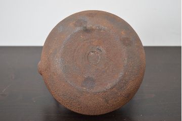 南部照光堂　富岡製糸所　照憲皇太后　御歌　記念鉄瓶(茶道具)(R-047729)