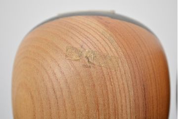 秋田　三浦節子　創作こけし6体　絵馬1枚(わらしっこ)(R-047730)