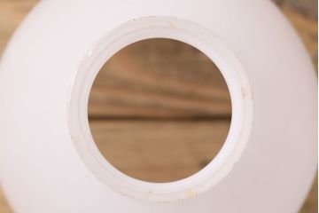 アンティーク照明　ぷっくりとした筒型が柔らかい雰囲気を醸し出す天井照明(ペンダントライト、吊り下げ照明)(R-047779)