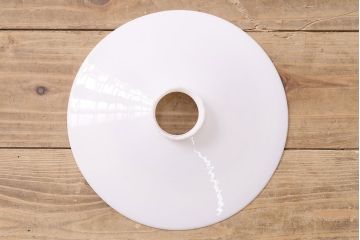 アンティーク照明　レトロな雰囲気たっぷりな平笠のペンダントライト(天井照明、吊り下げ照明、電笠)(R-047782)