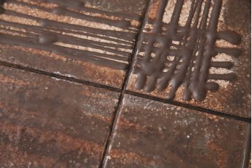 北欧ヴィンテージ　タイルトップのデザインがおしゃれなデンマーク製のセンターテーブル(リビングテーブル、コーヒーテーブル、ビンテージ)(R-047789)