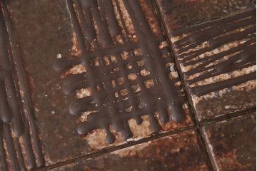 北欧ヴィンテージ　タイルトップのデザインがおしゃれなデンマーク製のセンターテーブル(リビングテーブル、コーヒーテーブル、ビンテージ)(R-047789)