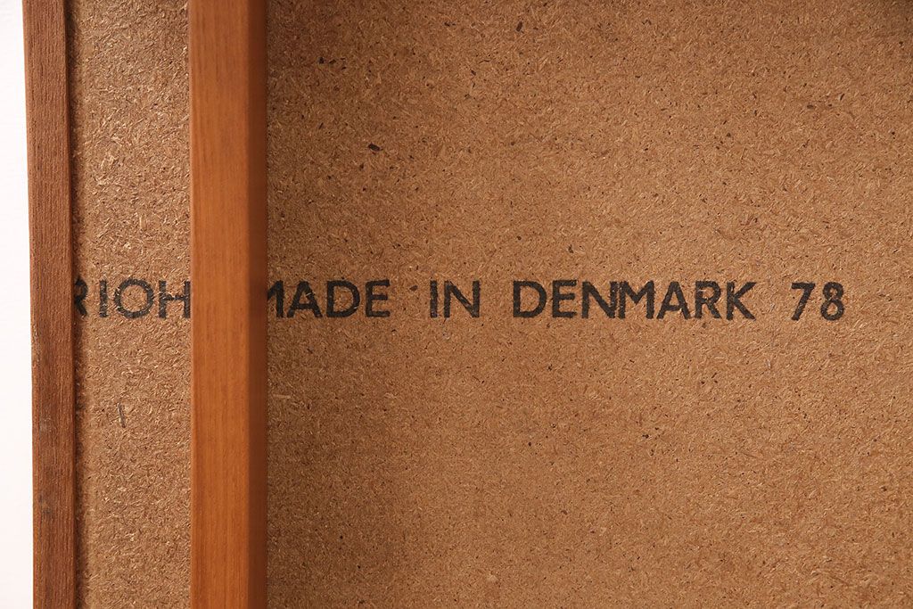 北欧ヴィンテージ　タイルトップのデザインがおしゃれなデンマーク製のセンターテーブル(リビングテーブル、コーヒーテーブル、ビンテージ)(R-047789)