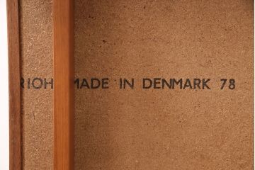 北欧ヴィンテージ　タイルトップのデザインがおしゃれなデンマーク製のセンターテーブル(リビングテーブル、コーヒーテーブル、ビンテージ)(R-047789)