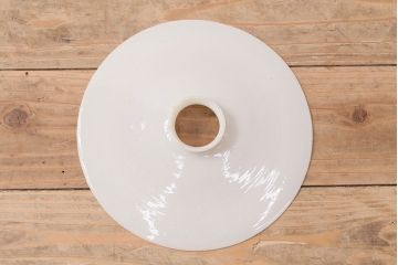 アンティーク照明　平笠シェードのレトロな吊り下げ照明(ペンダントライト、天井照明、電笠)(R-047795)