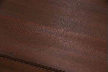 昭和レトロ　2色の色使いが存在感を程よく放つ文机(座卓、座机、ローテーブル、センターテーブル)(R-047815)