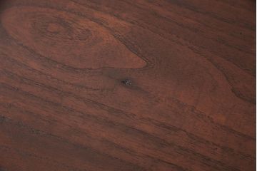 和製アンティーク　脚のシルエットがアクセントになる総栗材製の文机(座卓、座机、ローテーブル、センターテーブル)(R-047816)