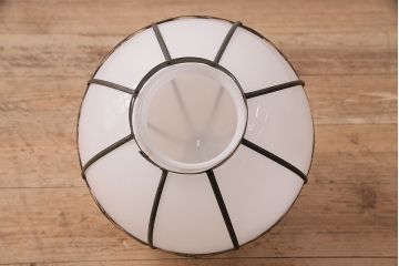 和製アンティーク　オリエンタルな雰囲気漂うタッセル(飾り房)付きの吊り下げ照明(天井照明)(R-047820)