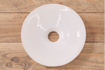 アンティーク照明　昭和レトロ　古き良き時代の雰囲気溢れる平笠シェードの吊り下げ照明(ペンダントライト、天井照明、電笠)(R-047822)