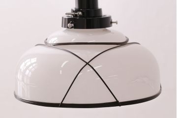 アンティーク照明　セルロイド装飾　柔らかな光に飛ぶ鶴が浮かぶ天井照明(ペンダントライト、吊り下げ照明、セル巻)(R-047823)