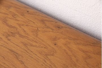 イギリスビンテージ　希少品!見せる収納と隠す収納を叶えてくれるERCOL(アーコール)社製のニレ材製サイドキャビネット(戸棚、収納棚)(R-047827)