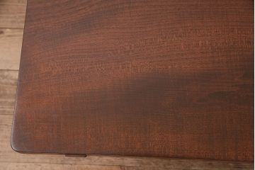 和製アンティーク　シンプルな佇まいが魅力的!栓材一枚板を使った文机(座卓、座机、ローテーブル、センターテーブル)(R-047830)