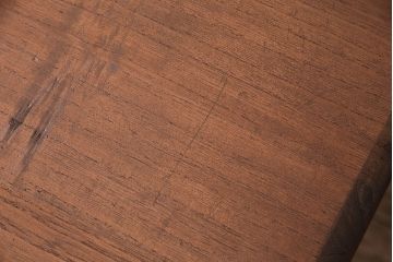 和製アンティーク　スタイリッシュに生まれ変わったレトロモダンな組子入り箪笥ローボード(時代箪笥、収納棚、戸棚)(R-047840)