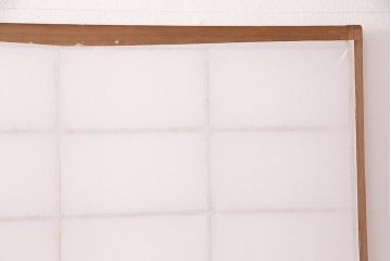 アンティーク建具　シンプルで取り入れやすい障子戸4枚セット(引き戸、建具)(R-047851)
