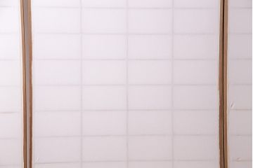 アンティーク建具　シンプルで取り入れやすい障子戸4枚セット(引き戸、建具)(R-047851)