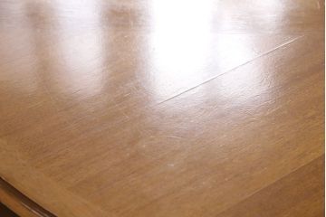 和製ヴィンテージ　maruni(マルニ木工) レア品!優美な佇まいが魅力的なエクステンションテーブル(ダイニングテーブル、ビンテージ)(R-047861)