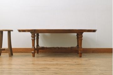 中古　DREXEL HERITAGE(ドレクセルヘリテイジ)　Cameo Classics(キャメオクラシックス)　優雅なひとときを演出するカクテルテーブル(定価約60万円)(センターテーブル)(R-047871)