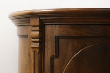 中古　DREXEL HERITAGE(ドレクセルヘリテイジ)　Cameo Classics(キャメオクラシックス)　独特なフォルムが存在感を放つドラムテーブル(定価約26万円)(サイドテーブル)(R-047873)