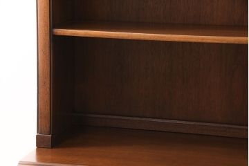 ヴィンテージ　DREXEL HERITAGE(ドレクセルヘリテイジ)　希少品!Italian Provincial(イタリアン プロヴィンシャル)シリーズのマホガニー材製キャビネット(定価約45万円)(収納棚、飾り棚、ビンテージ)(R-047874)