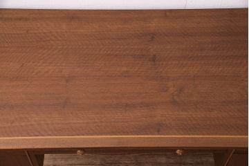 ビンテージ　IAN HENDERSON design　チーク材　イギリスから届きました!スタイリッシュな書斎に置きたくなるデスク(ワークデスク、机、在宅ワーク、在宅用)(R-047885)