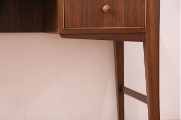 ビンテージ　IAN HENDERSON design　チーク材　イギリスから届きました!スタイリッシュな書斎に置きたくなるデスク(ワークデスク、机、在宅ワーク、在宅用)(R-047885)