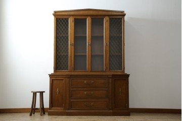 中古　DREXEL HERITAGE(ドレクセルヘリテイジ)　Triune(トライユン)　凛とした佇まいの食器棚　定価約90万円相当　(R-047891)