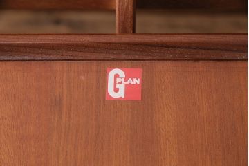 ヴィンテージ家具　G-PLAN(ジープラン) 北欧家具　チーク材　ほっこりとした優しい雰囲気を添えるオーバル型のエクステンションテーブル(ダイニングテーブル、ビンテージ)(R-047901)