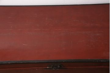 和製アンティーク　明治期　漆塗りが上品な雰囲気を高める長持(収納箱)(R-047905)