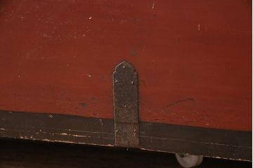 和製アンティーク　明治期　漆塗りが上品な雰囲気を高める長持(収納箱)(R-047905)