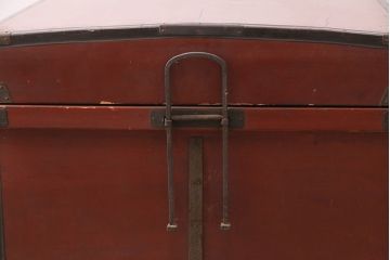 和製アンティーク　明治期　漆塗りが上品な雰囲気を高める長持(収納箱)(R-047905)