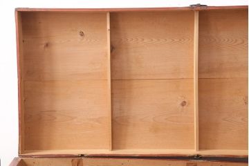 和製アンティーク　明治期　漆塗りが上品な雰囲気を高める長持(収納箱)(R-047905)