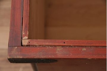 和製アンティーク　明治期　漆塗りが上品な雰囲気を高める長持(収納箱)(R-047905)