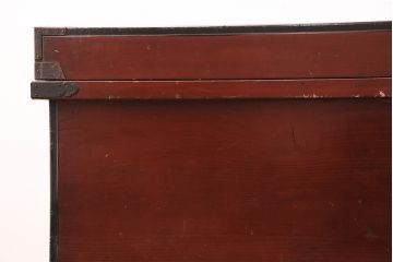 和製アンティーク　明治期　漆塗りが上品な雰囲気を高める長持(収納箱)(R-047905)