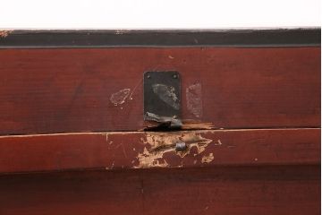 和製アンティーク　明治期　漆塗りが上品な雰囲気を高める長持(収納箱)(R-047905)