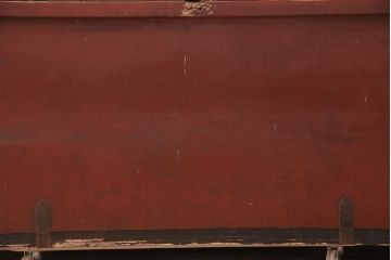 和製アンティーク　明治期　漆塗りが上品な雰囲気を高める長持(収納箱)(R-047905)