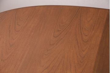ヴィンテージ家具　人気のG-PLAN(ジープラン)!お部屋に優しい印象を与えるオーバル型のエクステンションテーブル(ダイニングテーブル、ビンテージ)(R-047909)