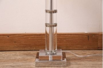 中古　2015年　C.KAWAI製　LG1511dv　モダンインテリアにぴったりのお洒落なスタンドライト(LED照明器具)(R-047922)