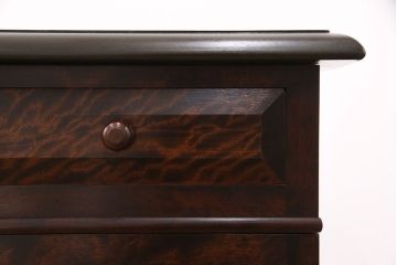 ヴィンテージ　松本民芸家具　シックな色合いが上品なM型両袖机(両袖デスク、ワークデスク、ビンテージ)(定価約63万円)(R-047930)