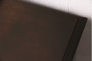 ヴィンテージ　松本民芸家具　希少!脚のデザインが特徴的なH型両袖机(定価約78万円)(両袖デスク、机、在宅ワーク、在宅用ワークデスク、ビンテージ)(R-047932)