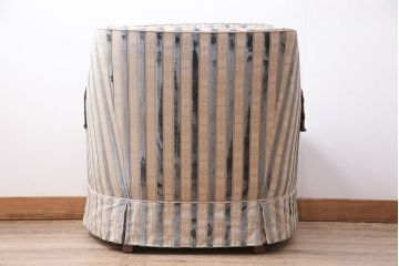 中古 優雅なひとときを演出するDREXEL HERITAGE(ドレクセルヘリテイジ)の1人掛けソファ(シングル、アームソファ、チェア)(R-047933)