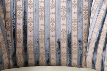 中古 優雅なひとときを演出するDREXEL HERITAGE(ドレクセルヘリテイジ)の1人掛けソファ(シングル、アームソファ、チェア)(R-047933)