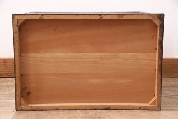 中古　シンプルで上品な佇まいが魅力的な松本民芸家具の小引き出し(小抽斗、チェスト)(R-047936)